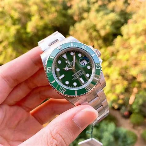 rolex submariner replica green swiss made